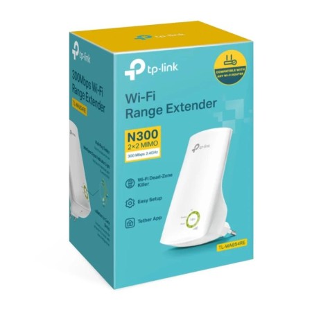 Repetidor Inalámbrico TP-Link TL-WA854RE 300Mbps/ 2 Antenas Internas
