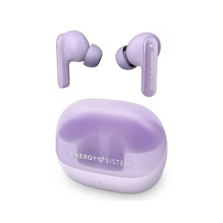 Auriculares energy sistem serenity anc inalambrico morado