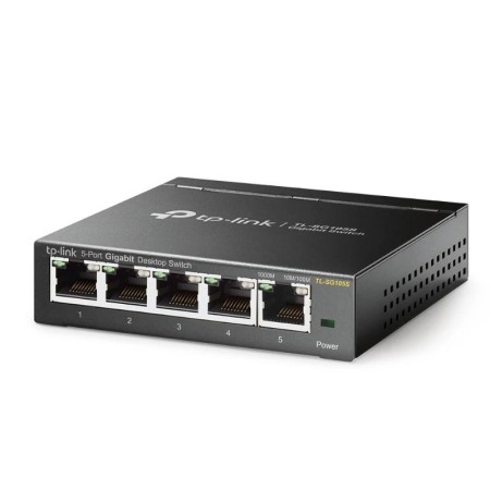 Switch TP-Link TL-SG105S 5 Puertos/ RJ-45 10/100/1000
