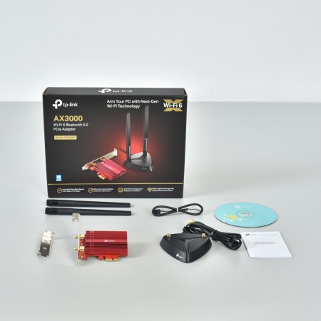 Tarjeta de Red Inalámbrica-PCI Express TP-Link Archer TX3000E/ 3000Mbps/ 2.4/5GHz