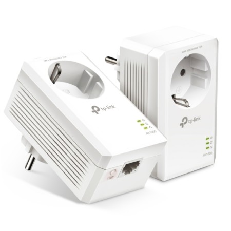Adaptador Powerline TP-Link TL-PA7017P KIT AV1000 1000Mbps/ Alcance 300m/ Pack de 2
