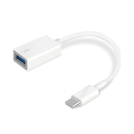 Cable USB 2.0 TP-Link UC400/ USB Tipo-C Macho - USB Hembra/ 10cm/ Blanco