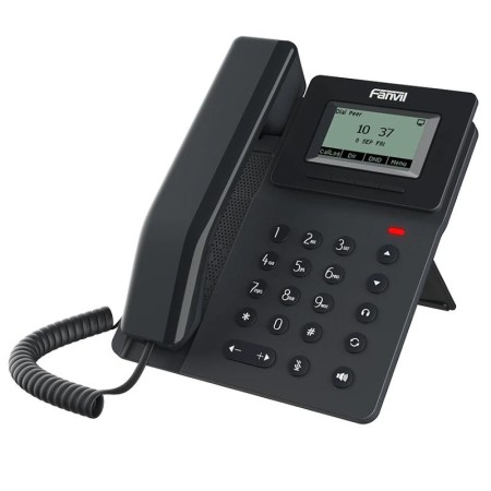 Fanvil V50P 2 líneas SIP Pantalla 2.3″ PoE 2x10/10