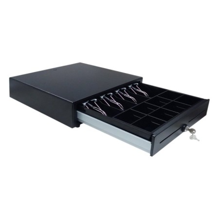 Cajon portamonedas tpv unykach 56001 negro apertura manual y automatica rj11