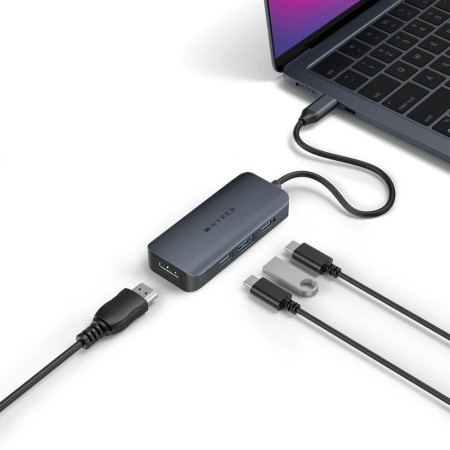 Hub hyper drive ecosmart gen.2 universal usb - c 4 - in - 1 100 w pd power