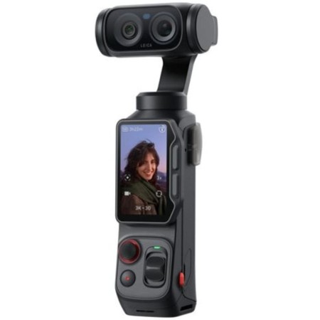 Cámara Digital Deportiva Insta360 Luna Ultra Pack Creador/ 8K/ Ángulo de visión 360º/ Negra