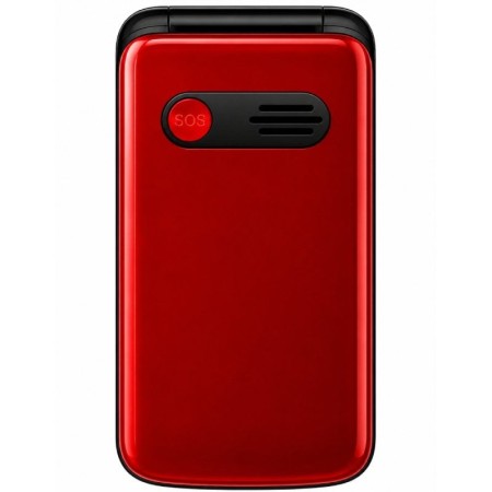 Teléfono Móvil Qubo X-247RDC 4G para Personas Mayores/ Rojo