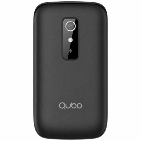 Teléfono Móvil Qubo P-220BKC 4G para Personas Mayores/ Negro