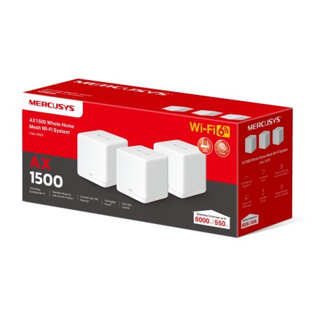 Punto de acceso mercusys halo h60x 3 - pack