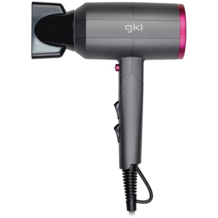 Secador GKL TOPAZ S2100/ 2200W/ Iónico/ Rosa y Gris