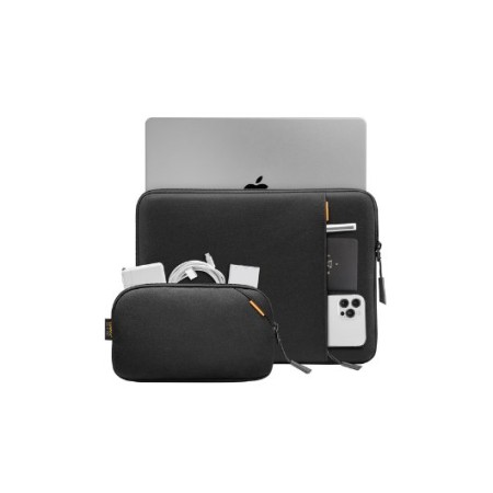 FUNDA PORTATIL 13 TOMTOC A13 + BOLSO BLACK