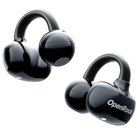 Auriculares Deportivos de Conducción Aérea OpenRock E OPACE01 con estuche de carga/ Autonomía 7h/ Negros