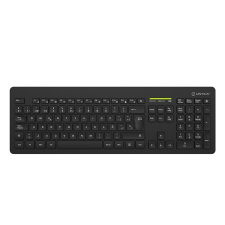 Teclado + raton unykach mk212 pro slim inalambrico