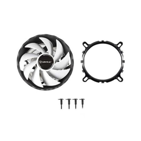 Ventilador disipador unykach jotun - df120 blanco 120mm