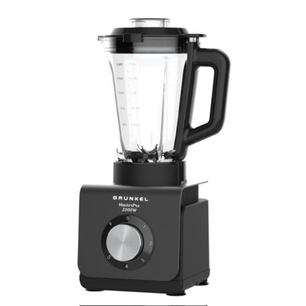 Batidora de vaso Grunkel BAT-2000MASTERPRO/ 2000W/ 5 Velocidades/ Capacidad 1.5L