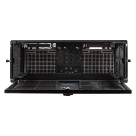 Caja rack unykach 4u 19 pulgadas plata