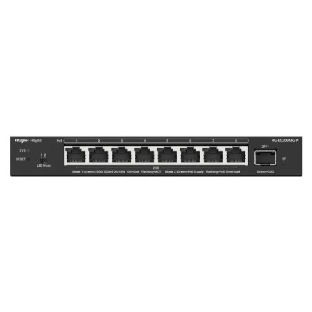 Reyee ES209MG-P Switch 5xmGB PoE 1xSFP+ 130W