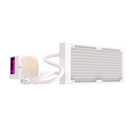 Kit refrigeracion liquida einarex vertex 240 rgb 2x 120mm blanco