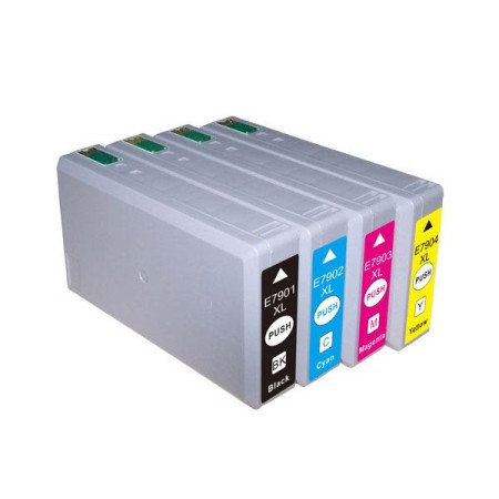 Cartucho de tinta compatible epson t7913 - t7903 - t7893 magenta