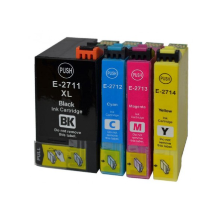 Cartucho de tinta compatible dayma epson t2714 27xl amarillo