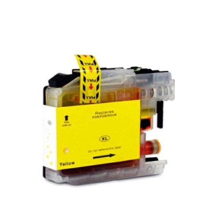 Cartucho de tinta compatible dayma brother lc225 xl amarillo