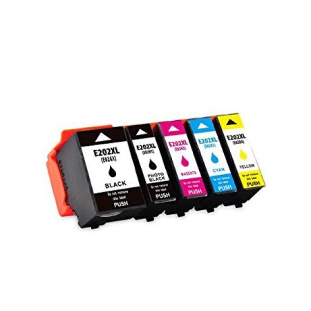 Cartucho de tinta compatible dayma epson 202xl amarillo - t02h4 - t02f4 - 650 pag premium
