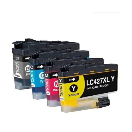 Cartucho de tinta compatible dayma brother lc427 xl cian 5.000 pag. premium