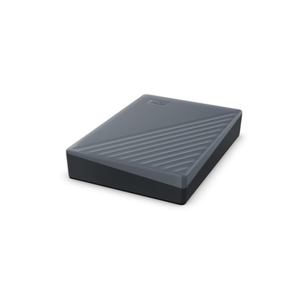 Disco duro externo hdd wd western digital 4tb my passport usb 3.2 gris