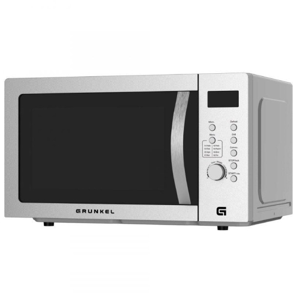 Microondas Grunkel MWGC-30SS/ 900W/ Capacidad 30L/ Función Grill/ Blanco