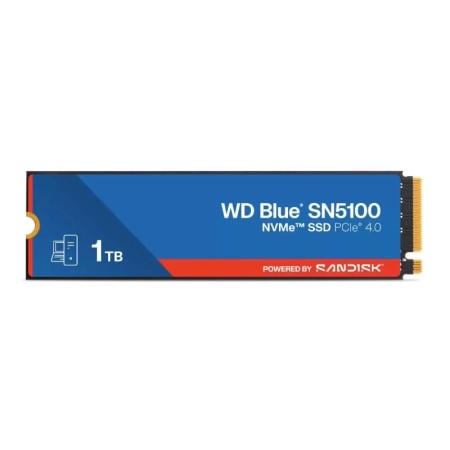 Disco duro interno ssd wd western digital blue sn5100 wds100t5b0e 1tb m.2 2280 pci express 4.0