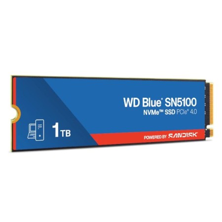 Disco duro interno ssd wd western digital blue sn5100 wds100t5b0e 1tb m.2 2280 pci express 4.0