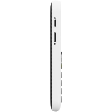 Telefono movil doro leva x10 - 2.4 pulgadas - 4g - blanco - negro