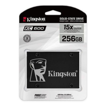 Kingston SKC600/256G SSD NAND TLC 3D 2.5″