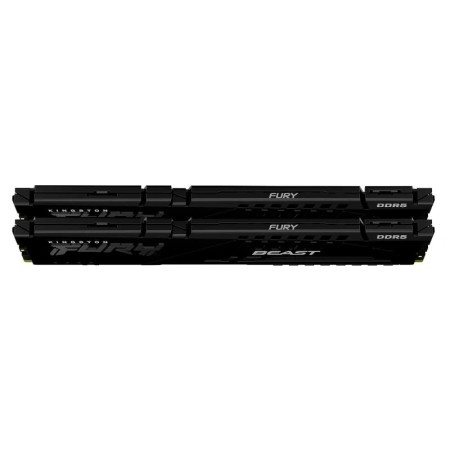 Memoria ram ddr5 32gb 2x16gb kingston - 6000mt - s - fury beast - cl30 - negro