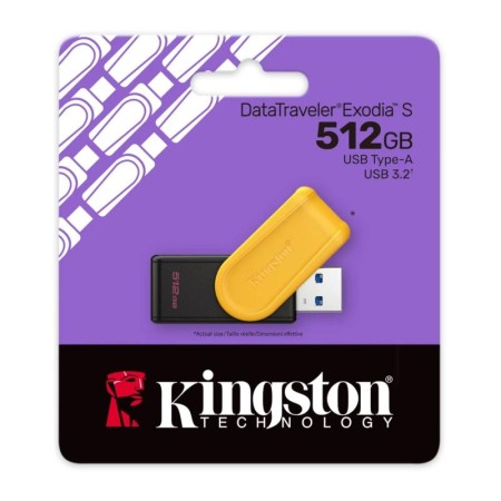 Memoria usb 3.2 kingston 512 gb datatraveler exodia s
