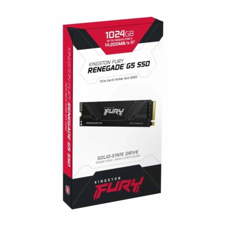Disco duro interno ssd kingston fury renegade g5 1tb m.2 pcie 5.0