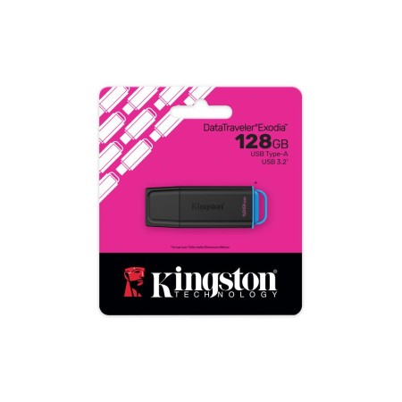 Memoria usb 3.2 kingston 128gb datatraveler exodia