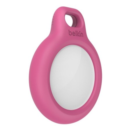 Llavero belkin f8w973btpnk para apple airtag rosa