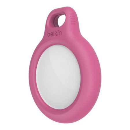 Llavero belkin f8w973btpnk para apple airtag rosa