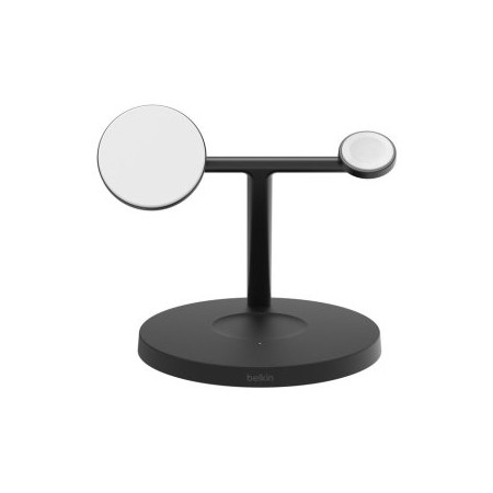 Base de carga inalambrica belkin wiz032kqbk dispositivos apple negra