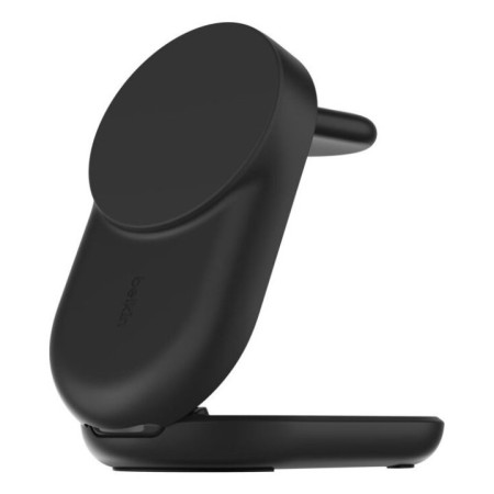 Base de carga belkin wiz037kq ultracharge negro magnetico plegable qi2 25w movil reloj auriculares