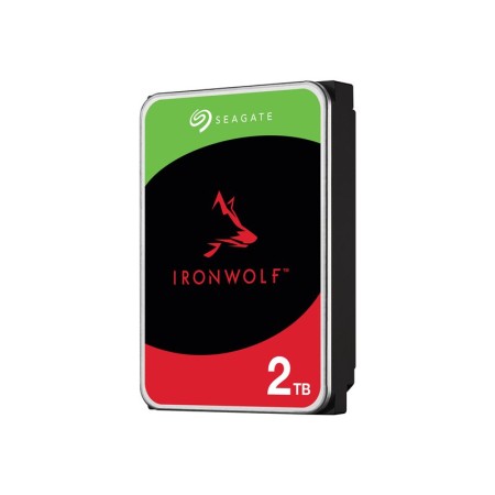 Disco duro interno hdd seagate ironwolf nas st2000vn003 2tb 3.5 pulgadas 5400rpm - 256mb - sata 6gb - s