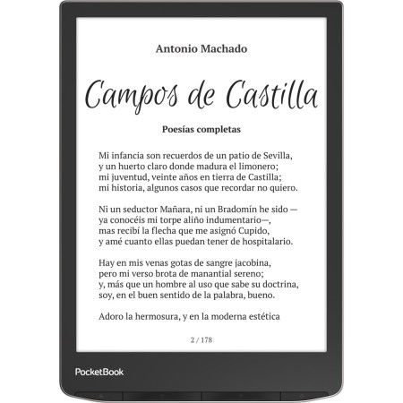 Ebook pocketbook inkpad 4 7.8 pulgadas 32gb stardust silver