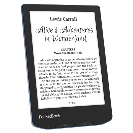 Libro electronico ebook pocketbook verse pro ereader 6 pulgadas 16 gb azul - azure