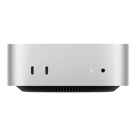 Ordenador apple mac mini silver m4 chip m4 10c 16gb ssd 512gb
