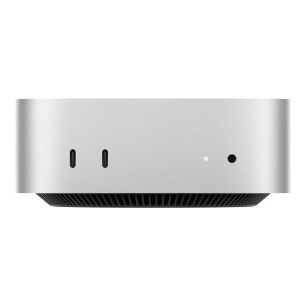 Ordenador apple mac mini silver m4 chip m4 10c 16gb ssd 512gb