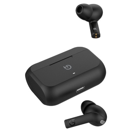 Auriculares Bluetooth Hiditec Fenix TWS con estuche de carga/ Autonomía 6h/ Negros