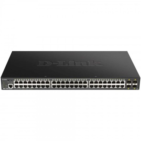D-Link DGS-1250-52XMP/E Switch 48xG PoE+4x10G SFP+