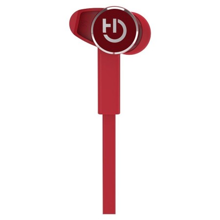 Auriculares Inalámbricos Intrauditivos Hiditec Aken INT010000/ con Micrófono/ Bluetooth/ Rojos