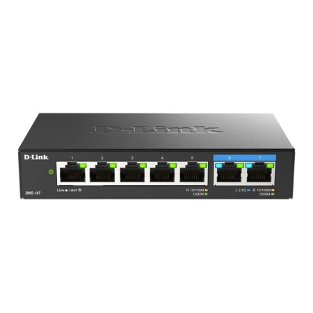 D-Link DMS-107 7xMGb Unmanaged Switch